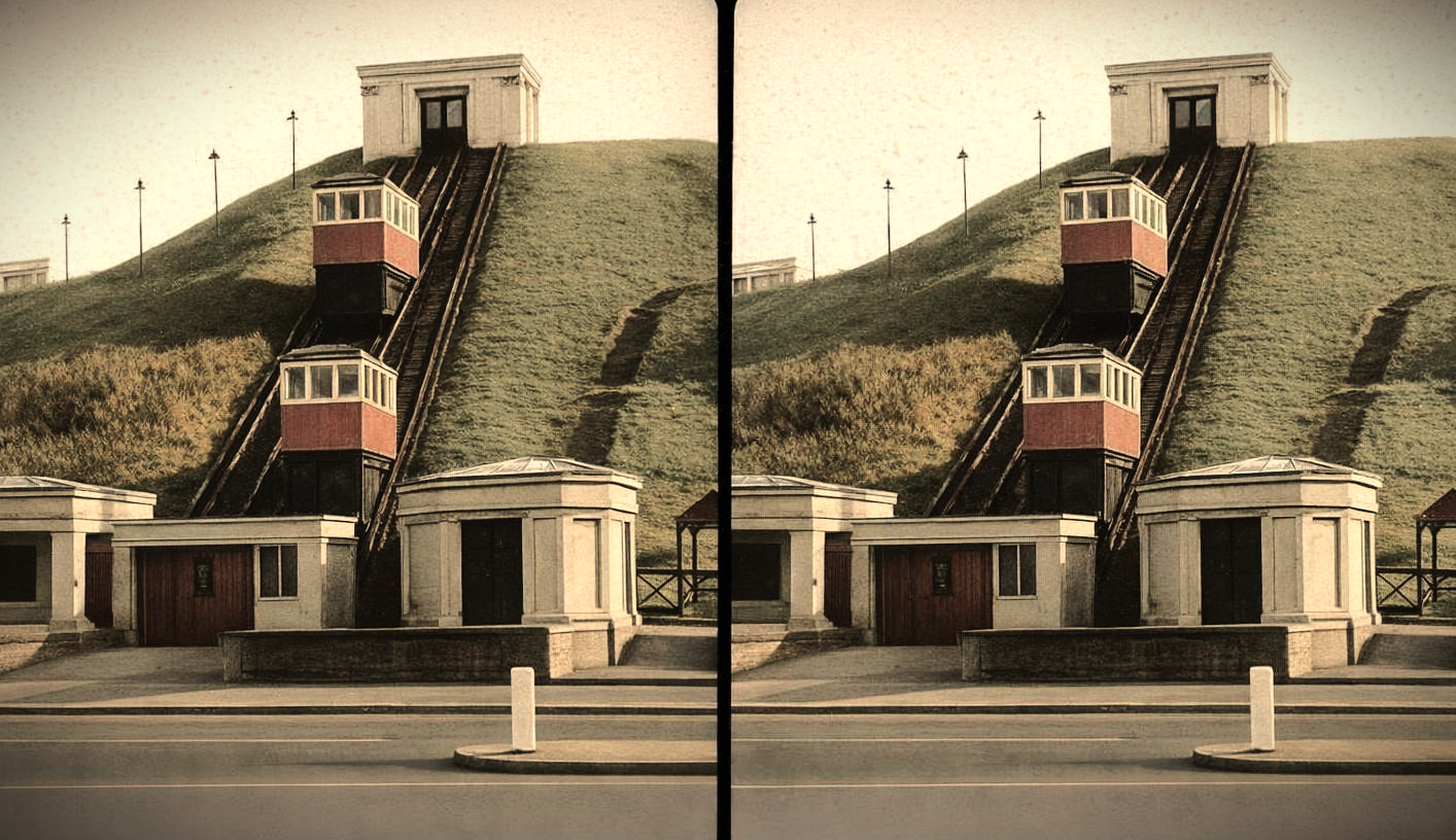 Stereo Postcard - North Bay Cliff Lift